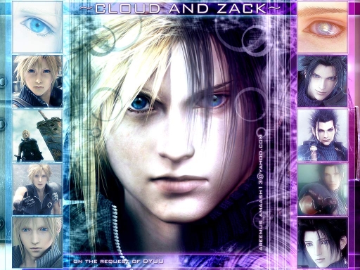 ~Cloud and Zack~ WALLE by Sume