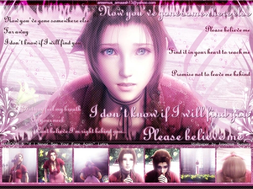 ~Now u have gone somewhere els