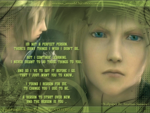 ~I'm not a perfect person~