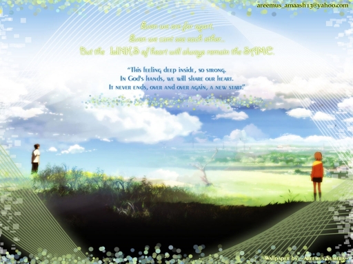 Even we are far apart.....