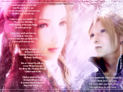 Tomorrow Starts Without Me....