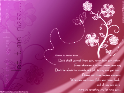 Let the time pass..~