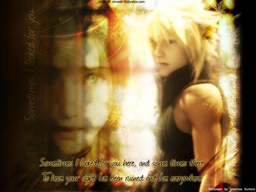 Sometimes i looked for you...