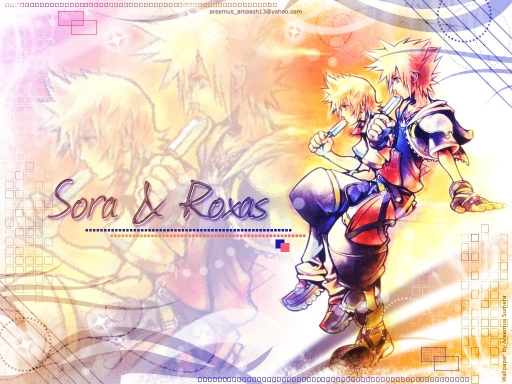 Sora and Roxas
