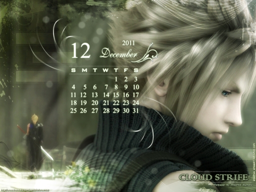 Cloud Strife December Walle