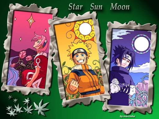Star,Sun,Moon