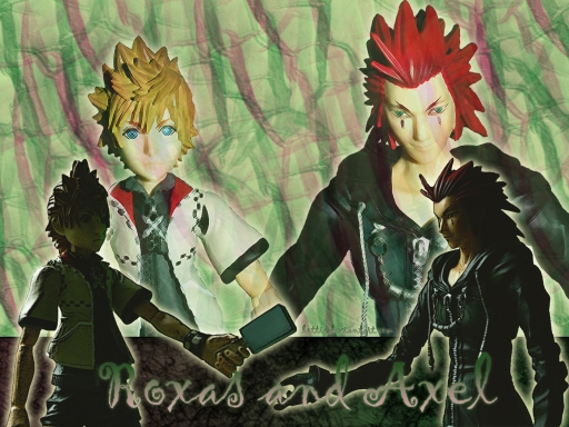 Roxas and Axcel