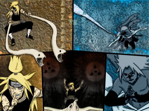 Deidara vs Sasuke
