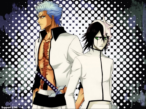 Grimmjow and Ulquiorra by Support KIRA