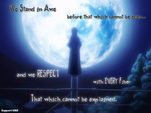 We Stand in Awe...Quote XD