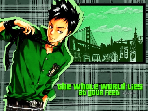 The World's at your feet