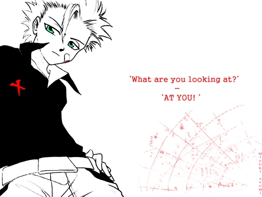 What are u looking at?