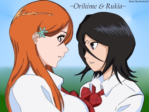 Orihime & Rukia