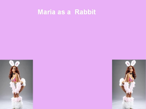 Maria as a Rabbit