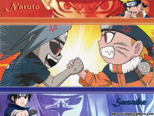 Naruto VS Sasuke (Chibi)