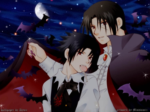 Halloween with Uchiha brothers