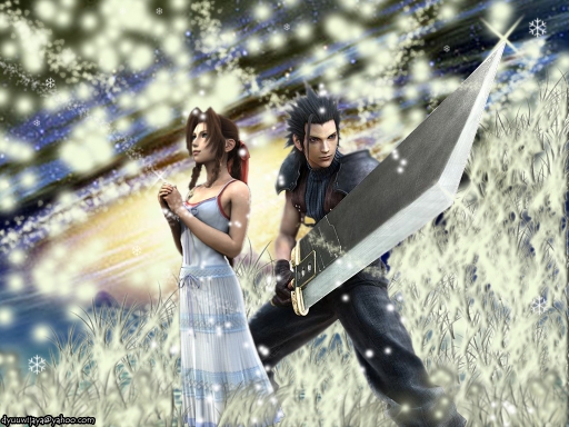 Zack & Aerith from ff vii