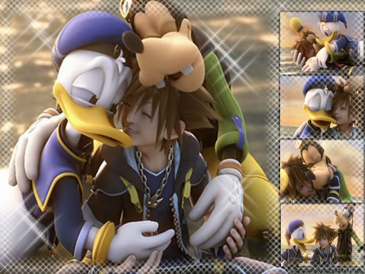 Friends ! (Sora, Donald, Goofy
