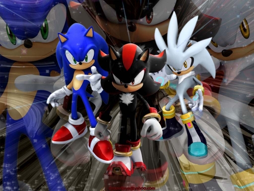 Sonic,Shadow,&Silver