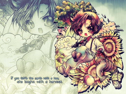 If you tickle the earth