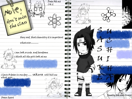 Sasuke's Note Book