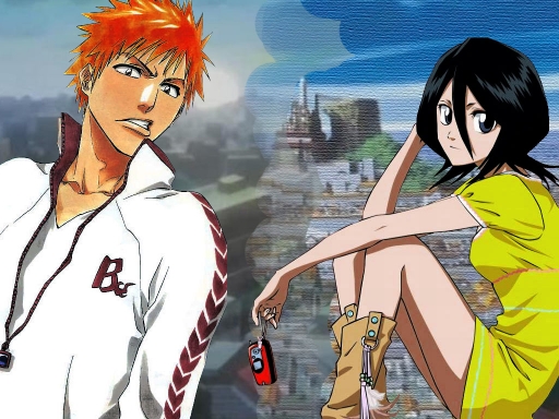 Ichigo and Rukia