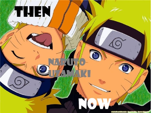 Naruto Then Now