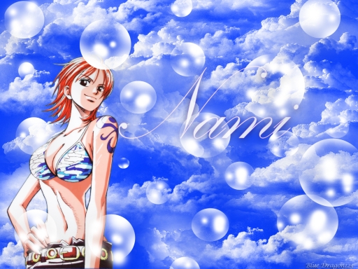 Nami in the sky
