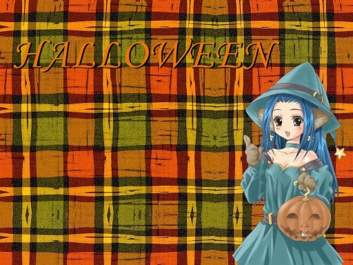 Happy Halloween With Cat Girl!