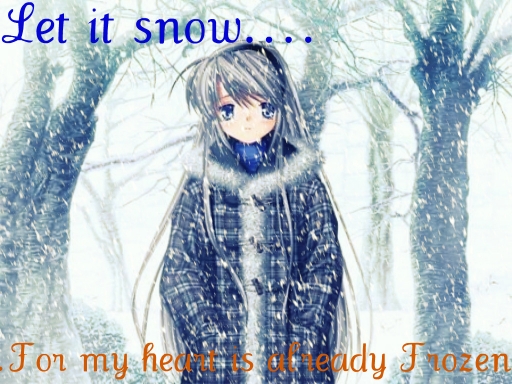 Snowing in my heart