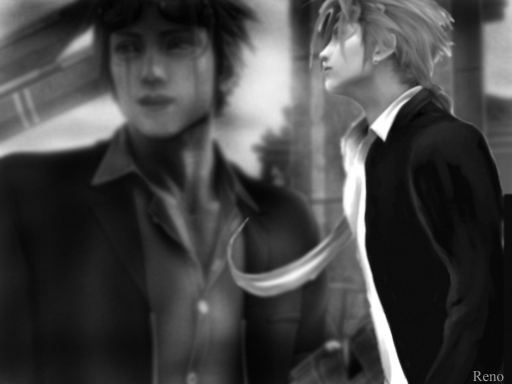 Reno in black and white