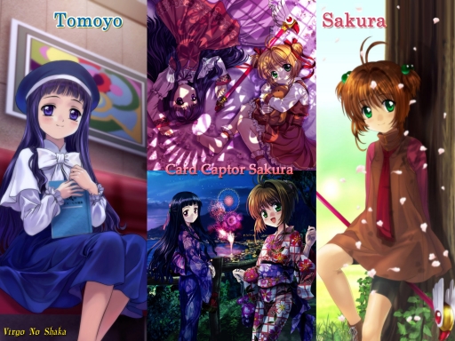 Tomoyo and Sakura