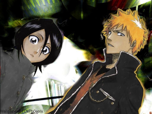 Ichigo and Rukia
