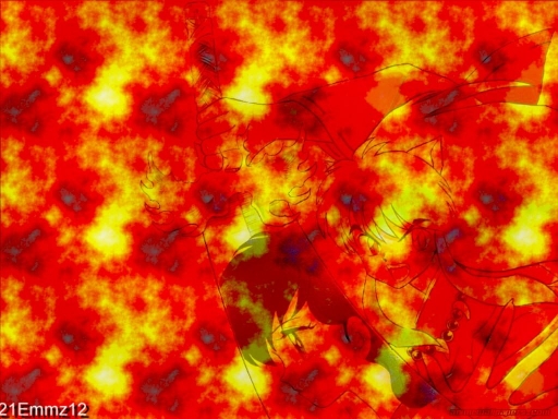 Inuyasha with his sword