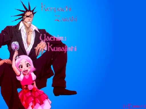 Kenpachi & Yachiru---2