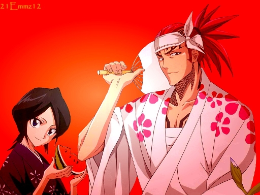 Rukia Kuchiki & Renji Abar