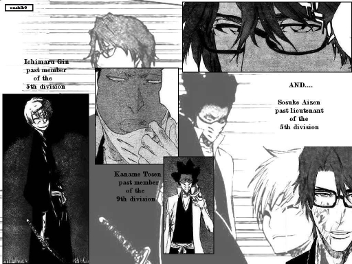 Trio Aizen Tosen Gin Manga Ver