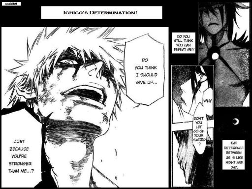 Ichigo's Determination