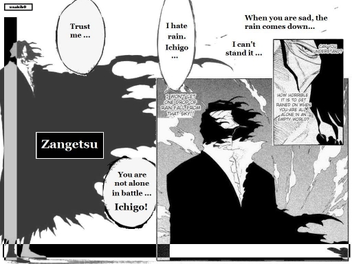 Zangetsu hates the rain!
