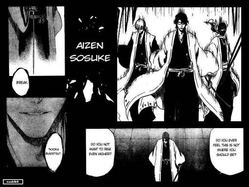 Aizen: Break, Kyoka Suigetsu!