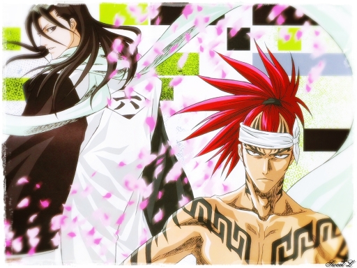 Byakuya + Renji