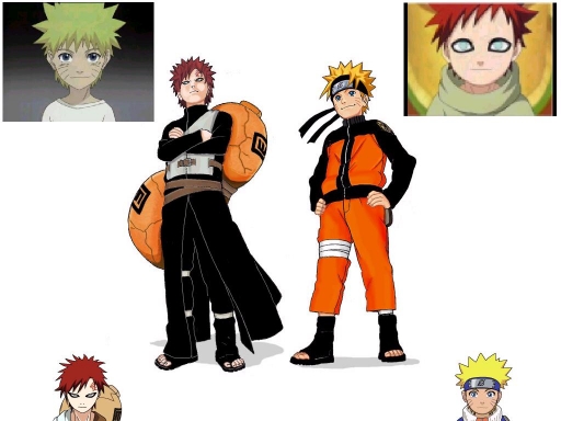 Naruto and Gaara