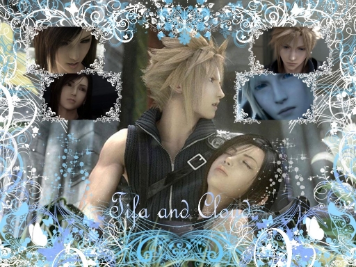 Cloud and Tifa!!!
