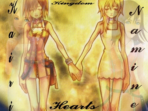Kairi and Namine
