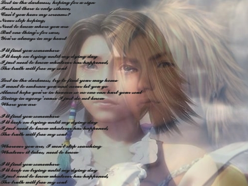 Yuna and Tidus