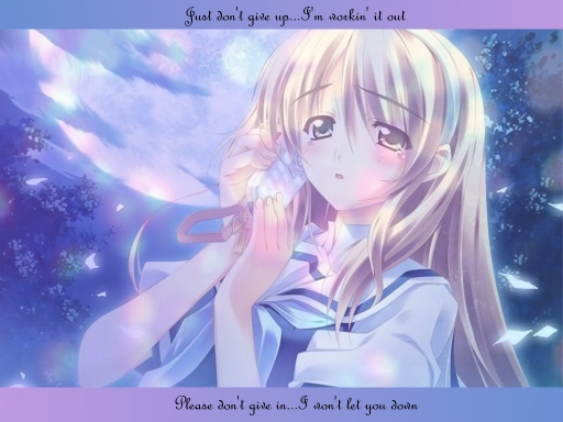 Just Don't Give In...