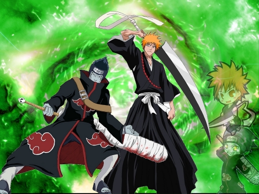 Ichigo and Kisame