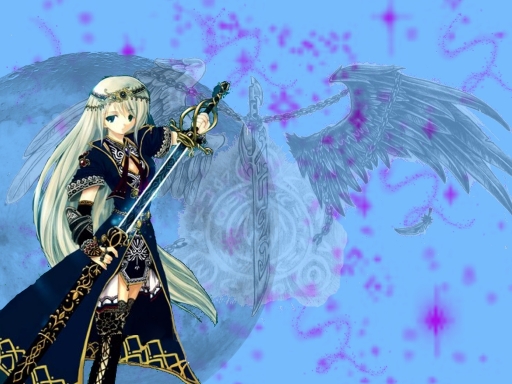 A Girl and Her Sword