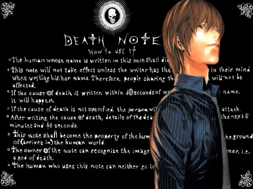 Death Note: how to use it