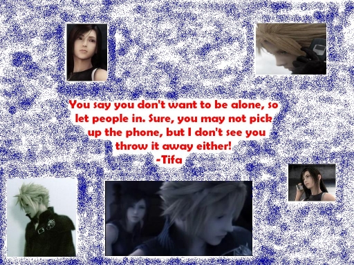 Cloud and Tifa